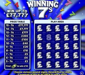 UK Scratch Card Sites with Bonus Offers